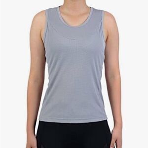 Beroy Racerback Cycling In-Outdoor Bike Tank Tops w/Pockets Grey M NWT